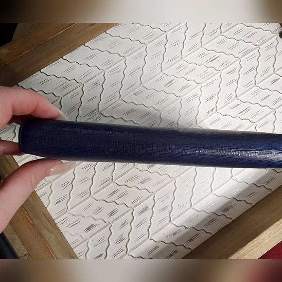 Furla Navy Blue Long Zippy Wallet - Picture 4 of 9